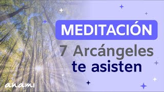 Meditación 7 Arcángeles te asisten [upl. by Anaahs340]