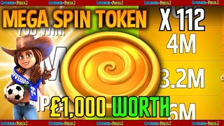 GOVERNOR OF POKER 3  112 MEGA SPIN TOKENS [upl. by Stone180]