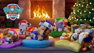 PAW Patrol Holiday Fireplace 🎄🎁 Cozy Up With The Pups [upl. by Noiemad199]