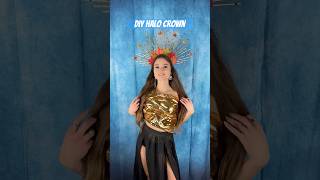 DIY Gold Crown  Krone Tutorial cosplay diy tutorial crown crafts craft basteln [upl. by Coh]