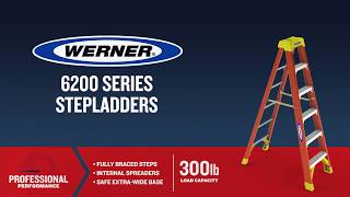 Werner Ladder  6200 Fiberglass Step Ladders [upl. by Sukey615]