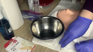 Maryland esthetician state board practical exam video  3 [upl. by Bozovich]