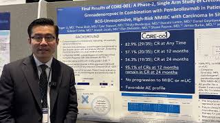 Roger Li at ASCO 2024  Abstract 4601 [upl. by Willyt]