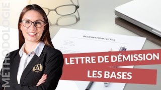 Comment faire une lettre de démission  Les bases  Méthodologie  digiSchool [upl. by Davina]