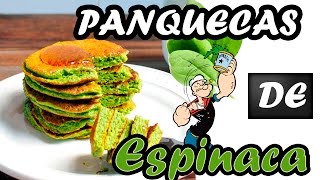 Como Hacer Panquecas Sin Leche  De Espinaca   Receta De Panqueques [upl. by Ailegnave]