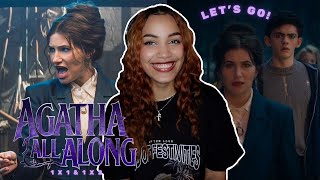 I FINALLY WATCHED AGATHA ALL ALONG AND THE CONFUSION IS REAL  Season 1 Episodes 1 amp 2 Reaction [upl. by Ainekahs]