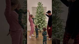 Making Christmas magical is so fun🥹❤️ momlife christmas christmastree holidays family dad [upl. by Nnylaf432]