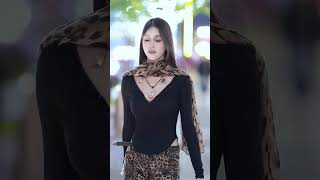 Street Fashion Meets TikTok  Stunning Chinese Girls in Action [upl. by Ahsemo]