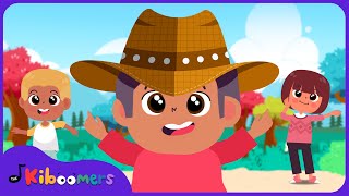 Boogie Woogie Dance Song  The Kiboomers Kids Country Nursery Rhymes [upl. by Esaertal]