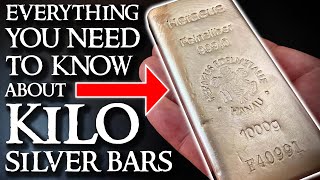 Kilo Silver Bars  How Many Ounces of Silver are in a 1 Kilo Silver Bar [upl. by Thgirw]