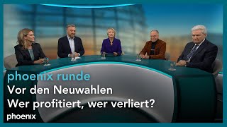 phoenix runde Vor den Neuwahlen  Wer profitiert wer verliert [upl. by Nitsyrc]