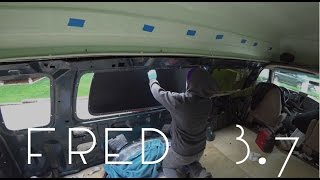 Fred the Van Build 37  Resealing the Windows  TMWE S3 E59 [upl. by Alyat]