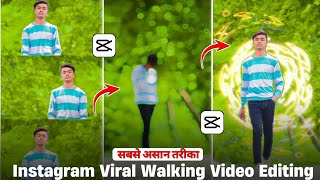 INSTAGRAM Trending Walikng Reels Editing Shivam Mallah  Jaise Reels Editing Tutorial [upl. by Aneehc825]