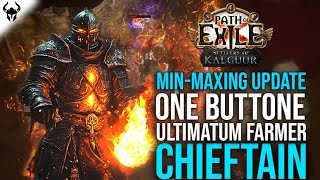 MAKE IT TANKIER One Button Hellfire CWS Chieftain MinMaxing Build Guide  PoE 325 Settlers [upl. by Puttergill980]