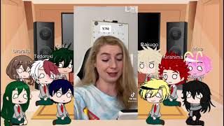 mha react to the midoriya family  extra bakudeku [upl. by Etram]