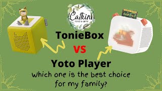 Yoto Player VS Tonie Box  Which one is right for my family [upl. by Quince]