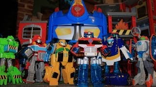 Transformers Rescue Bots Toys Full Collection  Toddler Review [upl. by Shaughn39]