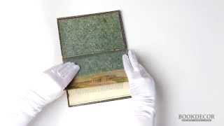 Double ForeEdge Painting Demonstrated on 1810 Book [upl. by Wagner790]