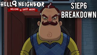 Hello Neighbor Welcome to Raven Brooks Episode 6 Breakdown Secrets and Easter Eggs [upl. by Ernesta]