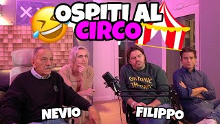 FILIPPO CHAMPAGNE E NEVIO LO STIRATO OSPITI AL CIRCO😂🎪 [upl. by Elok]