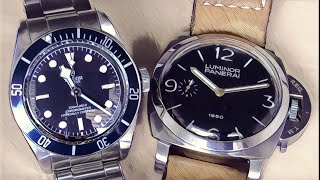 The Truth about Replica Watches  Panerai Fiddy 127 and Tudor Black Bay Blue in 4k [upl. by Elcin]