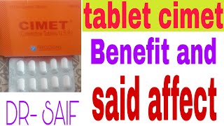 Cimet tablet400mg simet Benefit for said affectcimetidine tablet400mgcemetcemit tabletsamet tb [upl. by Onileva]