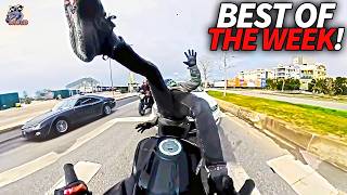 BRUTAL MOTORCYCLE CRASHES  CRAZY amp EPIC Motorcycle Moments 2024 1 [upl. by Straus]