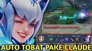 EUDORA MODE PERSONAL LOCK CLAUDE SAMPE EMOSI amp BIKIN TOBAT MAIN CLAUDE MOBILE LEGENDS [upl. by Hadik]