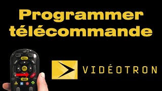 Comment programmer télécommande Videotron avec télé programmer manette Videotron [upl. by Bobbee]