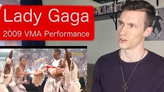 Lady Gaga  Paparazzi 2009 VMA Performance  Reaction [upl. by Amandy811]