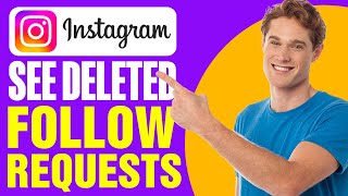 How To Recover Deleted Follow Requests On instagram 2024 [upl. by Basilio]