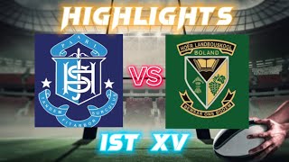 HIGHLIGHTS  Paarl Boys vs Boland Landbou 1st XVs  2023 [upl. by Lathan563]