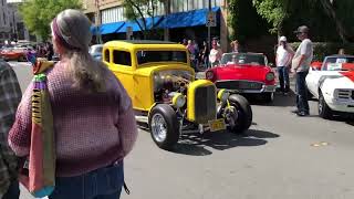 American Graffiti movie cars in Petaluma 2024 [upl. by Chevalier672]