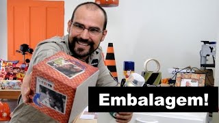 Como fazer Embalagens Personalizadas  Sublimação [upl. by Pinkerton738]