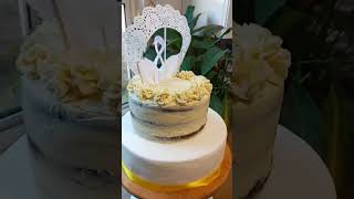 Kalocsai style Wedding Cake cake weddingcake cakedecoratingideas [upl. by Compton59]