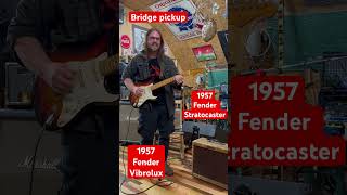 1957 Vintage Fender Stratocaster through a 1957 Vintage Fender tweed Vibrolux on the bridge pickup [upl. by Ordway]