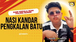 FULL KARI KEPALA IKAN PALING SURRRR DI KLANG Review Nasi Kandar Pengkalan Batu [upl. by Tikna]