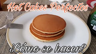 Cómo hacer Hot Cakes Perfectos Redondos Suaves y Esponjosos  IzAntront [upl. by Htaras]