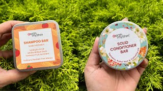 Earth Rhythm Shampoo amp Conditioner Bar Honest Review [upl. by Mellisent330]