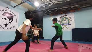 Capoeira Kids Cordao De Ouro Indonesia Bukittinggi Casa Da Melodia [upl. by Hyacinthie]