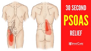 How to Fix a Tight Psoas Muscle in 30 SECONDS [upl. by Hadihahs]