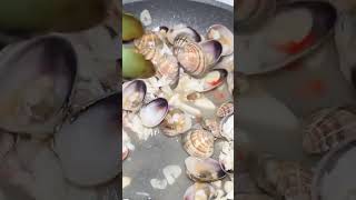 spaghetti vongole shortfeed shortsvideo shortsyoutube shortvideo food pasta short shorts [upl. by Hound]