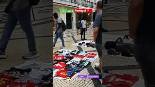 Lisbon Portugal street walk I Lisbon Street walk I Portugal street walk short shortsviralvideo [upl. by Oam]