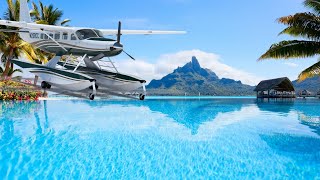 FLYING TO BORA BORA  Microsoft Flight Simulator [upl. by Ybbob]