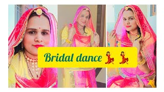 BANAJI बनाजी  Rajasthani Song Wedding Dance 4 Bride  Akanksha Sharma Rajputi dance sangeet [upl. by Ridglee728]