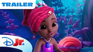 Disney Jr’s Ariel Official Trailer 🧜🏾‍♀️  NEW SERIES  The Little Mermaid  disneyjr [upl. by Pinchas45]