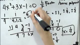 Rational root theorem Grade 10 [upl. by Kciderf]