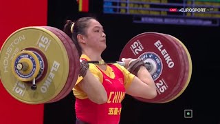 2015 World Weightlifting Championships Women 75 kg \ Тяжелая Атлетика Чемпионат Мира [upl. by Waly]