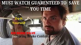 Spring Brake Valve Replacement [upl. by Lyndell]