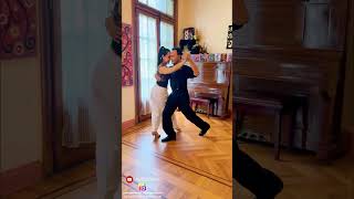 Tango VS vals step combination with changes and adornos Online lesson 11112024 Oscar amp Georgina [upl. by Winnie671]